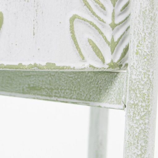 Conjunto 2 Vasos Metal Branco/verde Deco. Quadros 31x58cm+26x48cm - Image 4