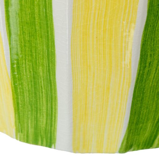 Conjunto 3 Vasos Cerâmica Amarillo/verde 17x17+22x21+28x27cm - Image 4