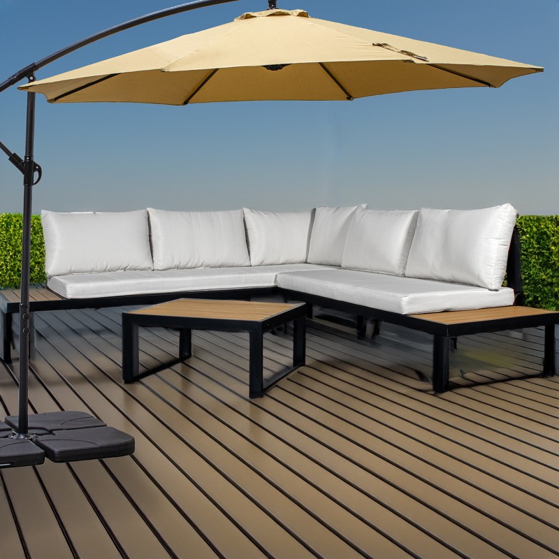 Sofás:160x68x63cm/227x69x63cm