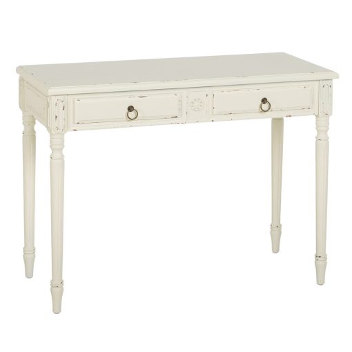 Consola Branco Escovado Madeira 100 X 45 X 76 Cm - Image 18