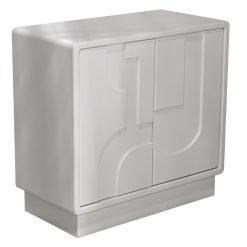 Consola De Entrada Em Madeira Mdf Branca  80x40x77cm