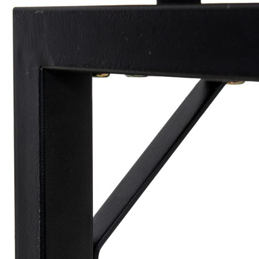 Consola De Madeira  com  Pes De Metal 80x25x80cm - Image 4