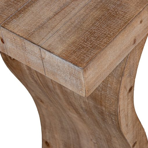 Consola Em Madeira  132x36x81cm - Image 3