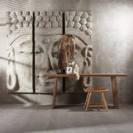 Consola Natural Madeira De Pinho 183 X 38 X 76 Cm - Image 2
