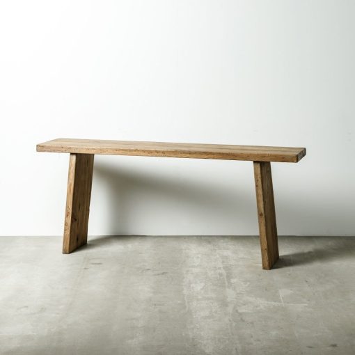 Consola Natural Madeira De Pinho 183 X 38 X 76 Cm - Image 5