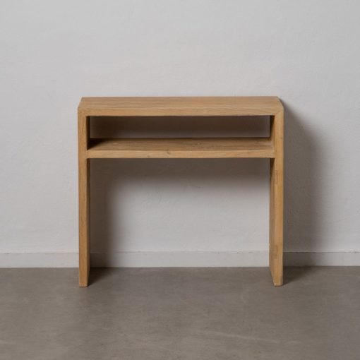 Consola Natural Madeira De Pinho 90 X 40 X 80 Cm - Image 8