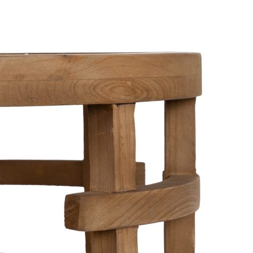 Consola Natural Mdf-Madeira 120 X 35 X 76 Cm - Image 8