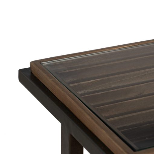 Consola Natural-Preto Madeira-Metal 134 X 32 X 83 Cm - Image 10