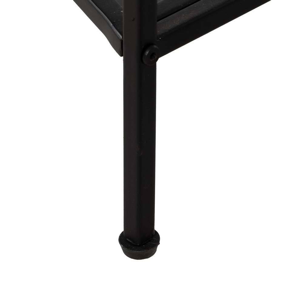 Consola Preto Metal-Cristal 100 X 30 X 70 Cm - Image 10