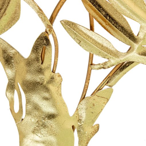 Decoração De Parede Quadros De Metal Dourado 74x90x6,5cm - Image 4