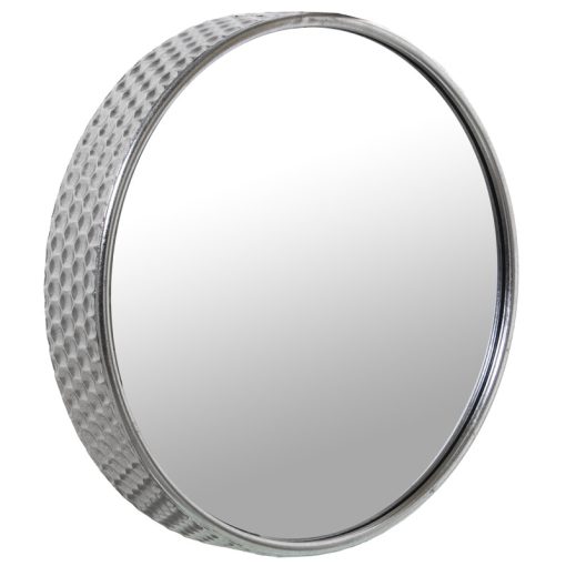 Espelho Metal Prateado 50x8