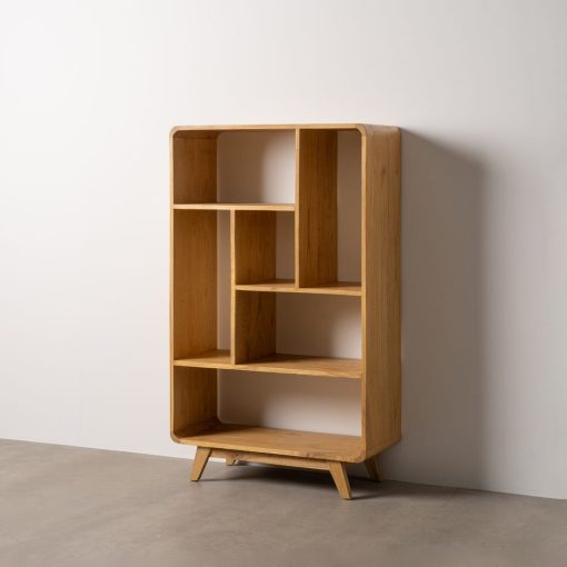 Estantes Natural Mindi Madeira Room 90 X 40 X 150 Cm - Image 10