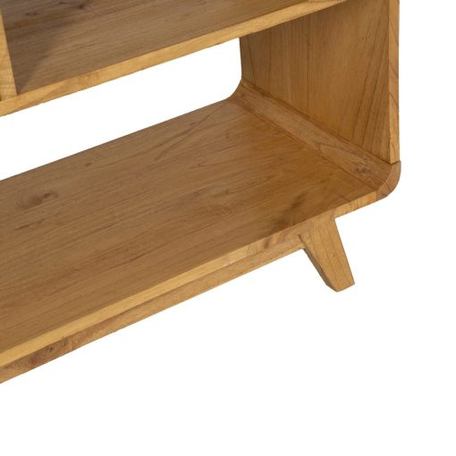 Estantes Natural Mindi Madeira Room 90 X 40 X 150 Cm - Image 6