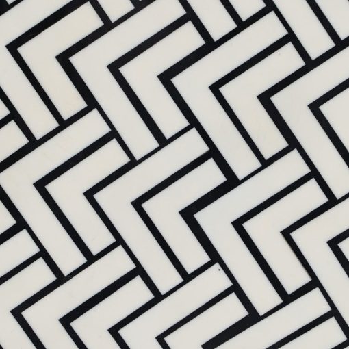 Mesa Auxiliar Branco-Preto 38 X 38 X 50 Cm - Image 6