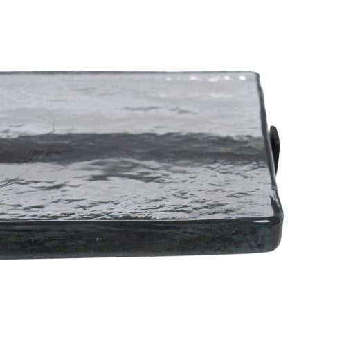 Mesa Auxiliar Preto Metal-Cristal Room 41 X 32 X 59 Cm - Image 13