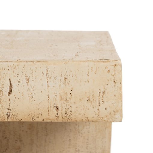 Mesa De Apoio Bege Magnésio 38,50 X 38,50 X 46 Cm - Image 6