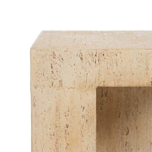 Mesa De Apoio Bege Magnésio 38,50 X 38,50 X 46 Cm - Image 7