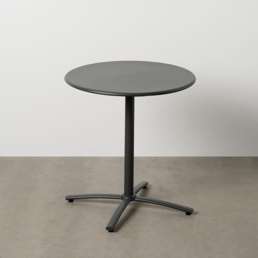 Mesa De Apoio Dobrável Antracite Aço 70 X 70 X 72 Cm - Image 2