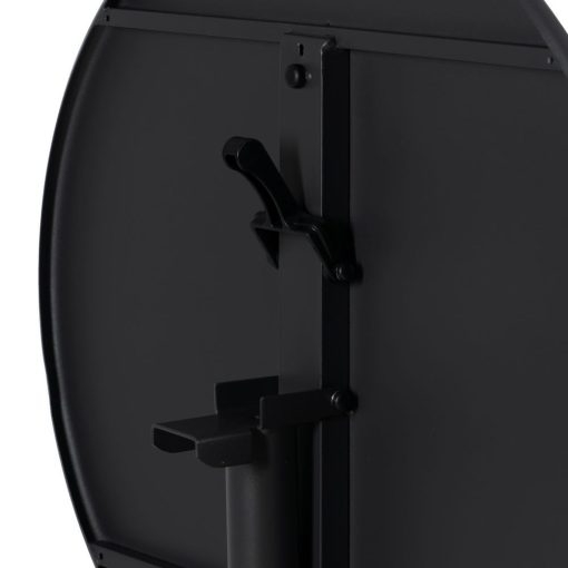 Mesa De Apoio Dobrável Antracite Aço 70 X 70 X 72 Cm - Image 6