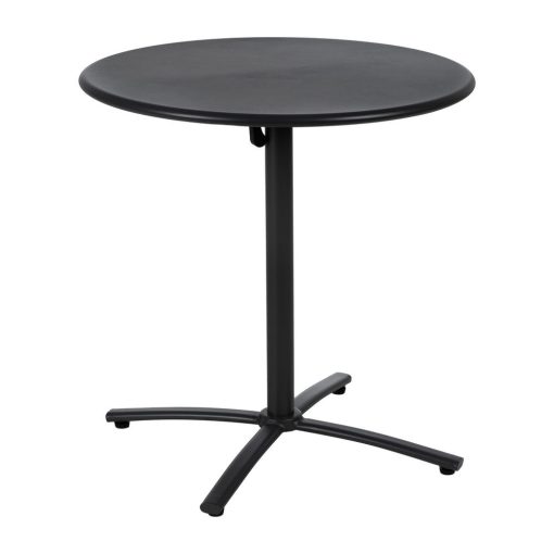 Mesa De Apoio Dobrável Antracite Aço 70 X 70 X 72 Cm - Image 3