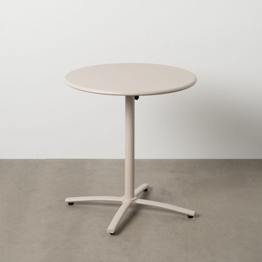 Mesa De Apoio Dobrável Taupe Old Aço 70 X 70 X 72 Cm - Image 7