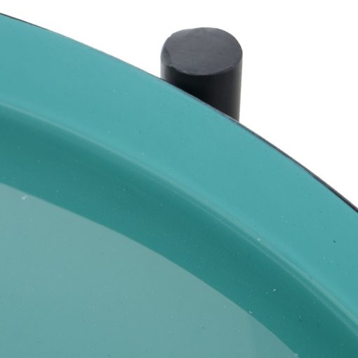 Mesa De Apoio Metal Esmaltado Verde/preto 50x52cm - Image 6