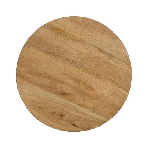 Mesa De Apoio Natural Madeira Mango Room 40 X 40 X 55 Cm - Image 9