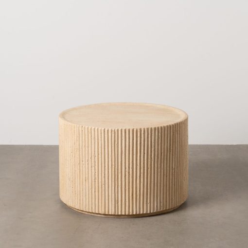 Mesa De Cafe Bege Magnésio 67 X 67 X 46 Cm - Image 7