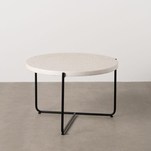 Mesa De Cafe Bege-Negro Magnésio 68 X 68 X 44 Cm - Image 7