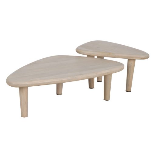 Mesa De Cafe Branco Madeira-Mdf Room 67 X 50 X 38 Cm