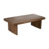 Mesa De Cafe Castanho Madeira Mango Room 140 X 70 X 45 Cm