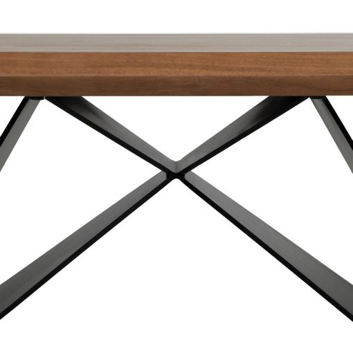 Mesa De Cafe Madeira-Metal Room 110 X 60 X 41 Cm - Image 8
