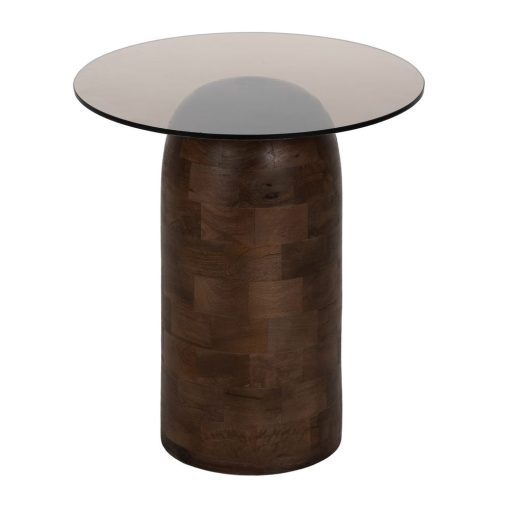 Mesa De Cafe Mel Madeira Mango 50 X 50 X 56 Cm - Image 4