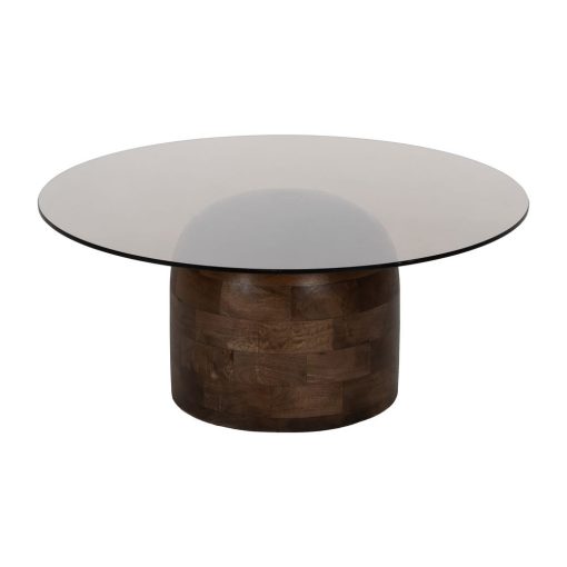 Mesa De Cafe Mel Madeira Mango 80 X 80 X 35 Cm - Image 10