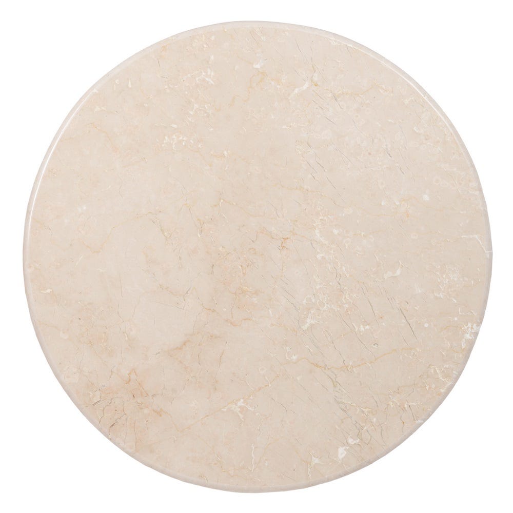 Mesa De Cafe Natural-Creme 76 X 76 X 45 Cm - Image 10