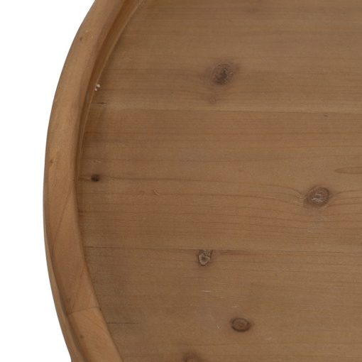 Mesa De Cafe Natural Mdf-Madeira 80 X 80 X 36 Cm - Image 6
