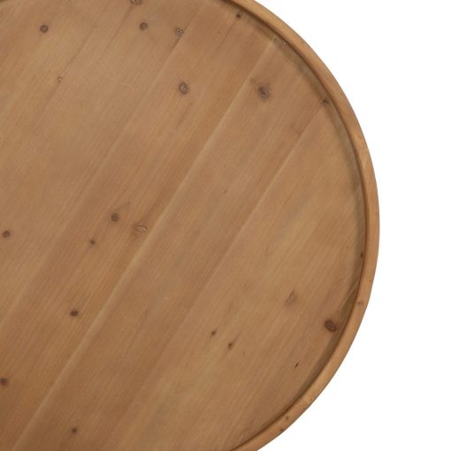 Mesa De Cafe Natural Mdf-Madeira 80 X 80 X 36 Cm - Image 10