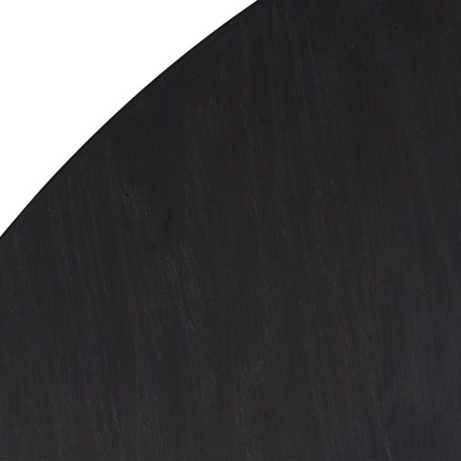 Mesa De Cafe Natural-Preto 90 X 90 X 35 Cm - Image 3