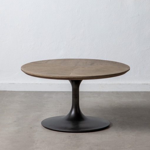 Mesa De Cafe Preto Madeira-Ferro Room 80 X 80 X 43,50 Cm - Image 5