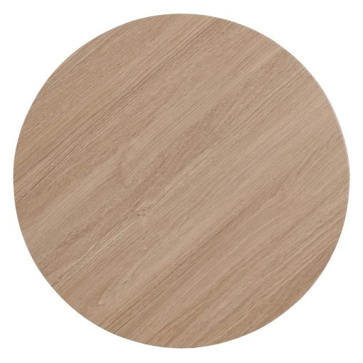 Mesa De Cafe Preto-Natural Mdf-Metal 50 X 50 X 45 Cm - Image 10