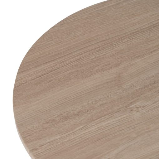 Mesa De Cafe Preto-Natural Mdf-Metal 50 X 50 X 45 Cm - Image 7