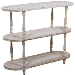 Mesa De Entrada Com 2 Prateleiras
