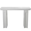 Mesa De Entrada Em Madeira Branca