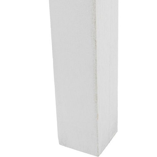 Mesa De Entrada Em Madeira Branca Com 2 Gavetas 90x28x81cm - Image 4
