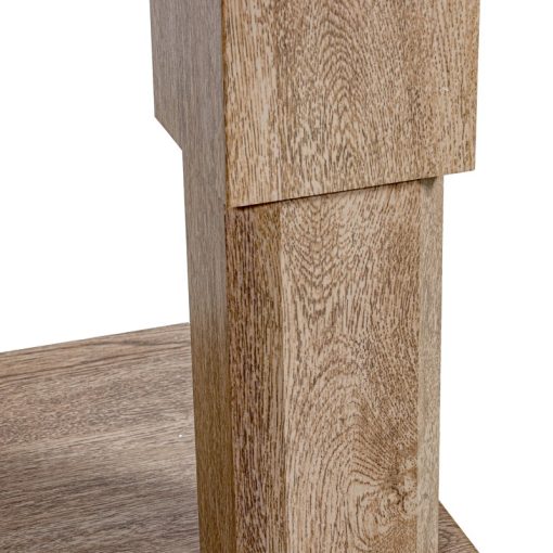 Mesa De Exterior Em Alumínio Creme Regulável Em Altura 140x82x45/68cm - Image 4