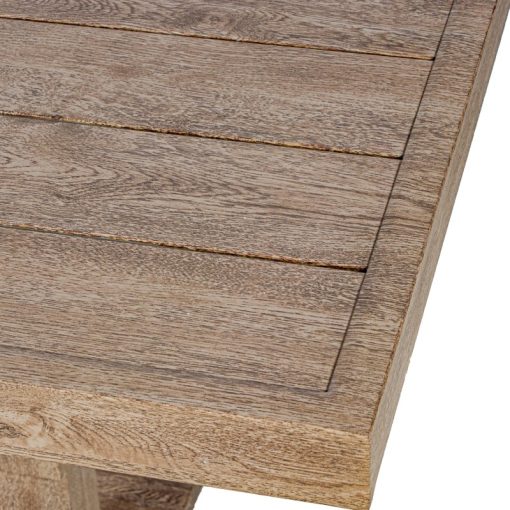 Mesa De Exterior Em Alumínio Creme Regulável Em Altura 140x82x45/68cm - Image 5