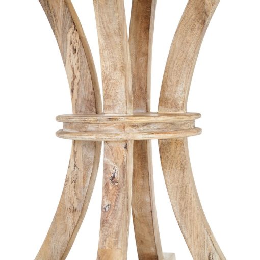 Mesa De Jantar Branco Escovado 100 X 100 X 76 Cm - Image 7