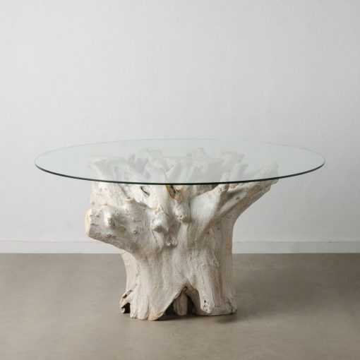 Mesa De Jantar Branco Escovado 140 X 140 X 75 Cm - Image 6