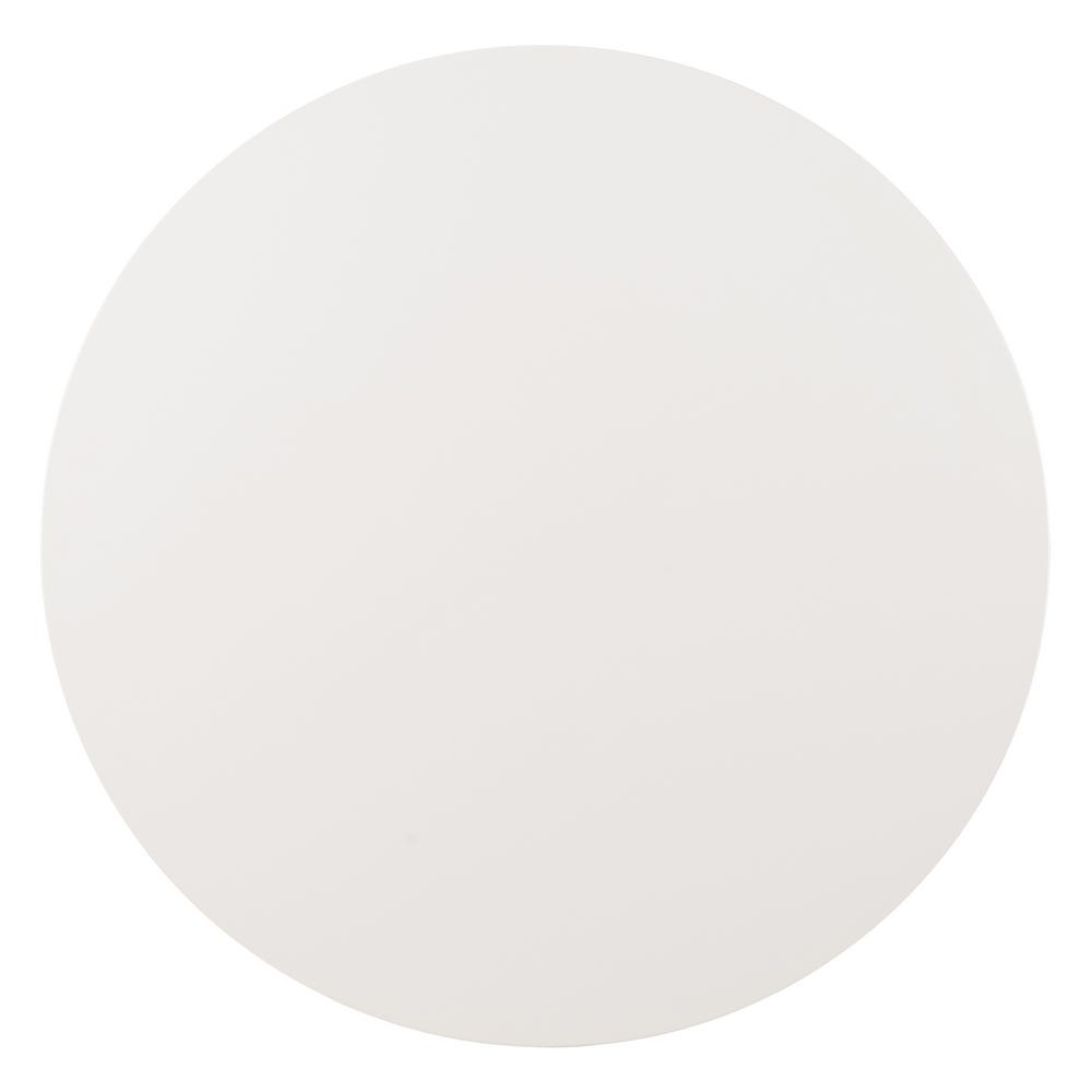 Mesa De Jantar Branco-Natural Mdf-Metal 100 X 100 X 76 Cm - Image 10