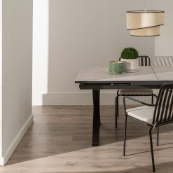 Mesa De Jantar Extensivél Branco 180 X 100 X 77 Cm